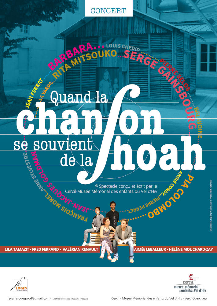 Quand la Chanson se souvient de la Shoah – Concert